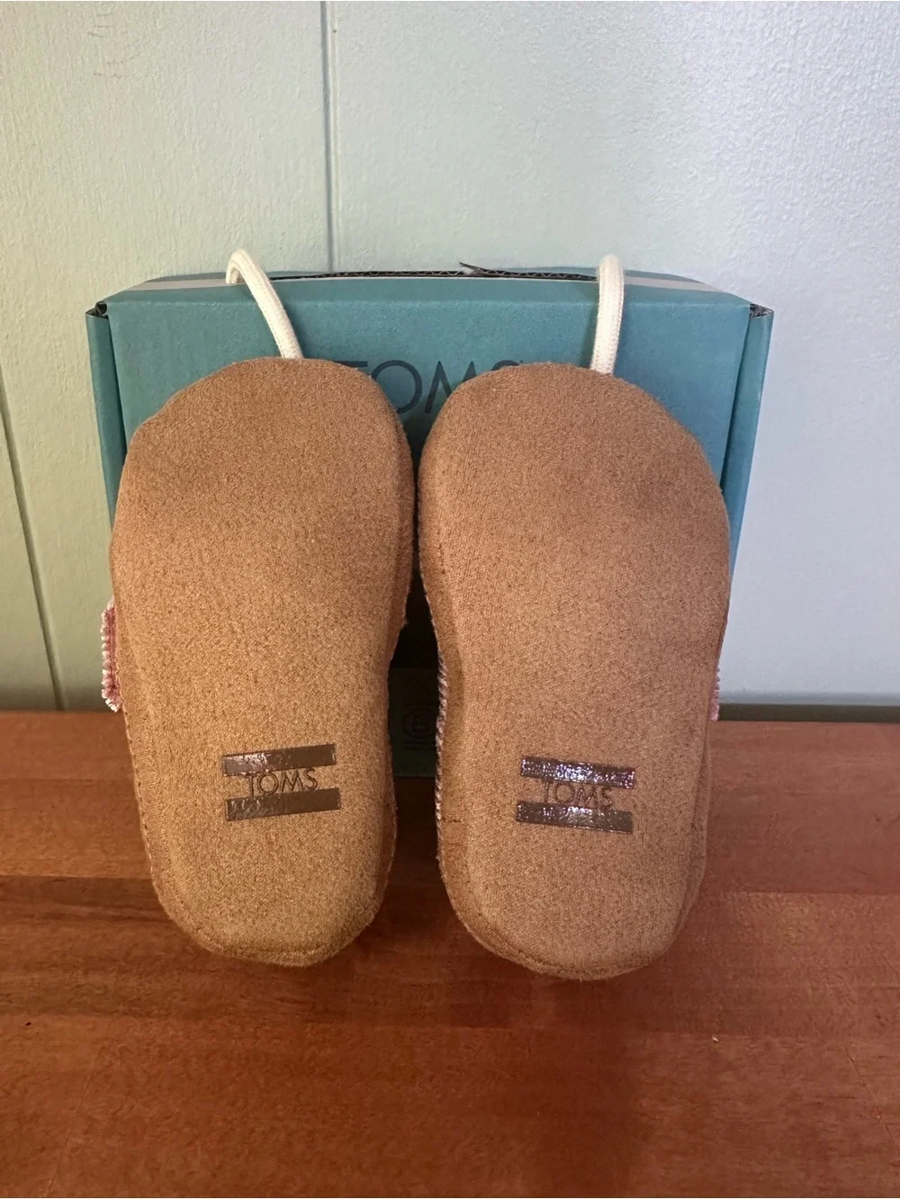TOMS Toddler Vintage Corduroy Shoes - Blush Pink